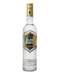 Российская Водка Белое Золото Премиум <br>Vodka Kristall White Gold Premium