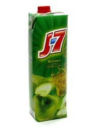 Российский Безалкогольный напиток J7 Яблоко зеленое <br>Juice J7 green apple