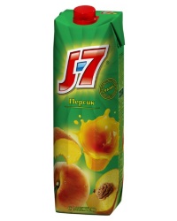 Российский Безалкогольный напиток J7 персик <br>Juice J7 peach