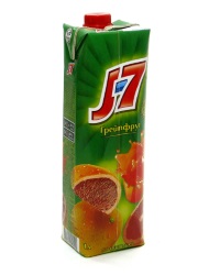 Российский Безалкогольный напиток J7 грейпфрут <br>Juice J7 pomelo