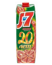 Российский Безалкогольный напиток J7 сицил.апельсин <br>Juice J7 Sicilian orange