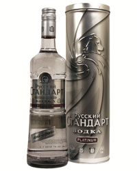 Российская Водка Русский Стандарт Платинум <br>Vodka Russian Standart Platinum