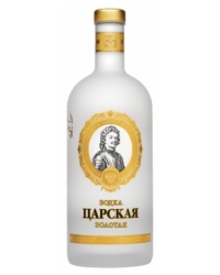 Российская Водка Ладога Царская золотая <br>Vodka Ladoga Tsarskaya Gold