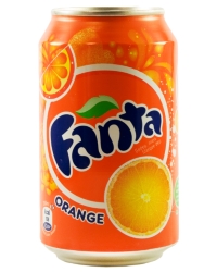      <br>Soft drink Fanta orange