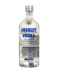     <br>Vodka Absolut Standart