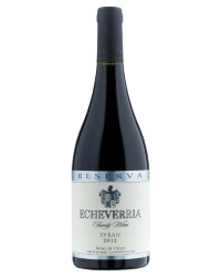      <br>Wine Echeverria Syrah Reserva