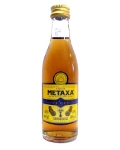 Алкоминиатюры Метакса 5* 0.05 л Brandy Metaxa 5*
