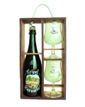 Пиво Пивной набор Трипл Кармелит 1*0.750 л, (+2 бокала) Beer Triple Carmelite