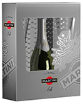 Игристое Вино Асти Мартини 0.75 л, (Box ), белое, сладкое Fizzy Wine Martini Asti