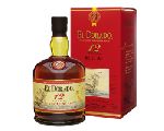 Ром Эль Дорадо 12 лет 0.7 л, (BOX + 2 стакана), темный, темный Rum El Dorado 12 Y.O.