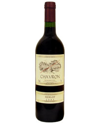     <br>Wine Chavron Merlot