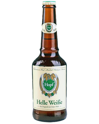      ( ) <br>Beer Weissbierbrauerei Hopf Helle Weise
