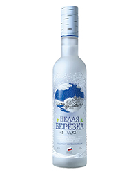     <br>Vodka Belaya berezka, with birch juice
