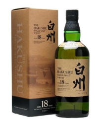     18  <br>Whisky Suntory Hakushu 18 years