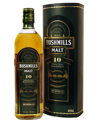     <br>Whisky Bushmills Malt 10 year