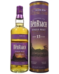      <br>Whisky Benriach Dark Rum Single malt 15 years