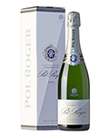 Шампанское Поль Роже Пюр Брют 0.75 л, (BOX), белое, сухое Champagne Pol Roger Pure Brut