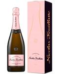 Шампанское Николя Фейатт Брют Гранд Резерв Розе в подарочной упаковке 0.75 л, (ВОХ), розовое, брют Nicolas Feuillatte Brut Grande Reserve Rose in gift box