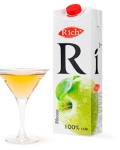 Безалкогольный напиток Rich яблоко 1 л, безалкогольный Juice Rich apple