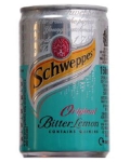 Безалкогольный напиток Швепс Битер Лимон 0.15 л Soft drink Schweppes Bitter Lemon