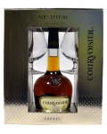 Коньяк Курвуазье VS 0.7 л, (Box + 2 бокала) Cognac Courvoisier V.S.